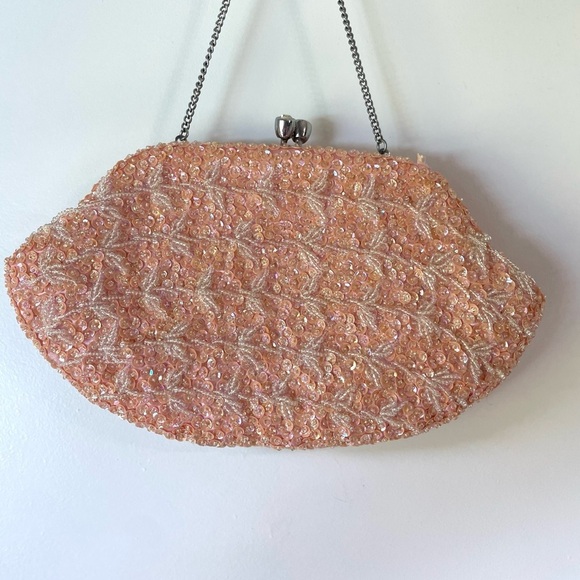 Vintage Sequin and Beaded Handbag - Picture 4 of 10